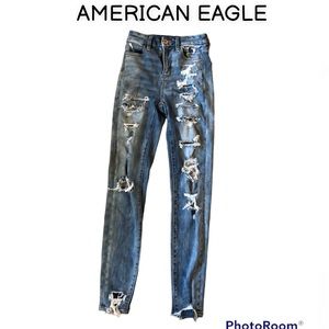 AMERICAN EAGLE curvy hi-rise jogging